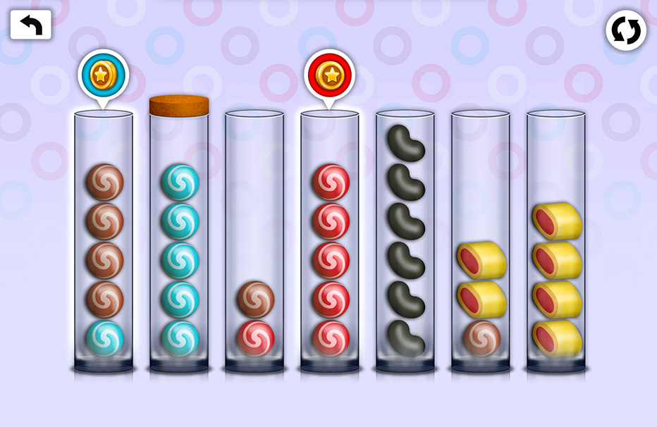 Candy on sale line game